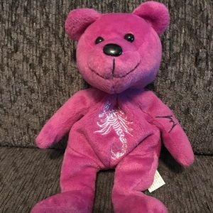 1999 WCW WWE NWO WWF Rare Sting Beanie Baby Bear